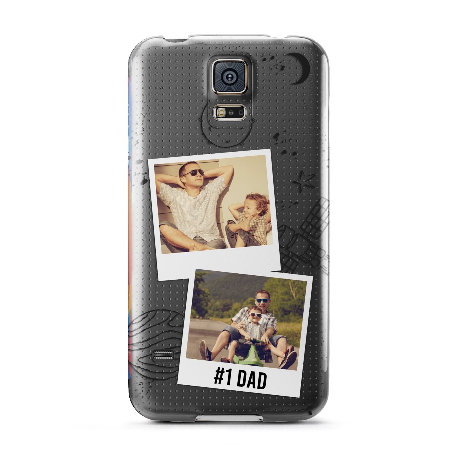 Personalised Dad Photos Samsung Galaxy S5 Case
