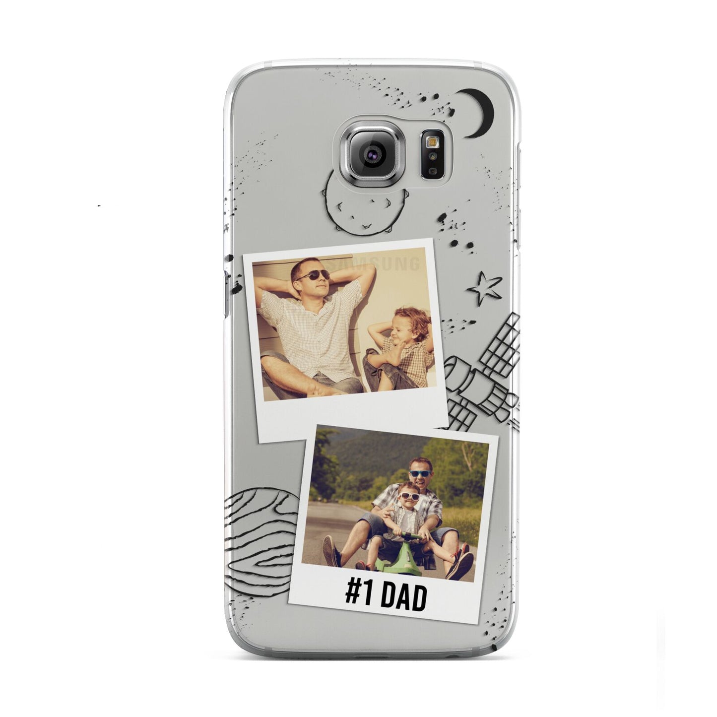 Personalised Dad Photos Samsung Galaxy S6 Case