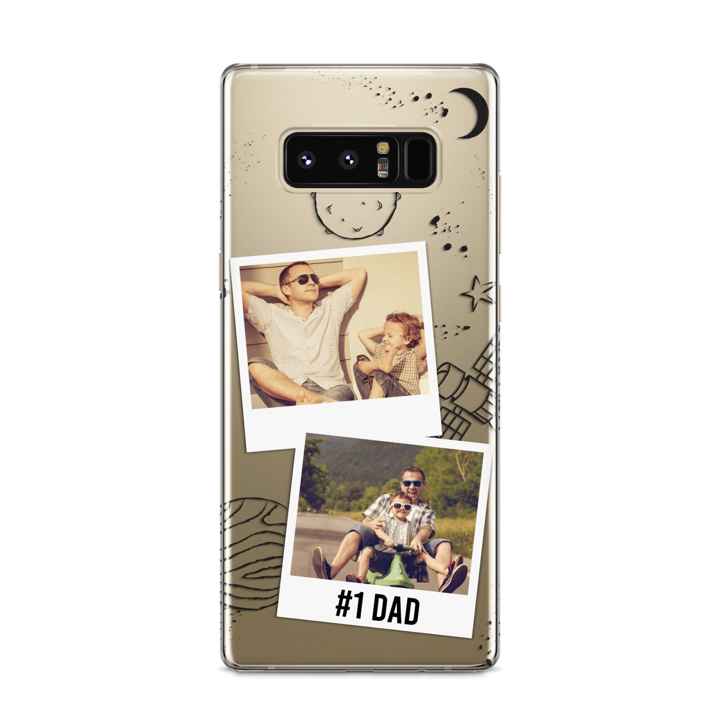 Personalised Dad Photos Samsung Galaxy S8 Case