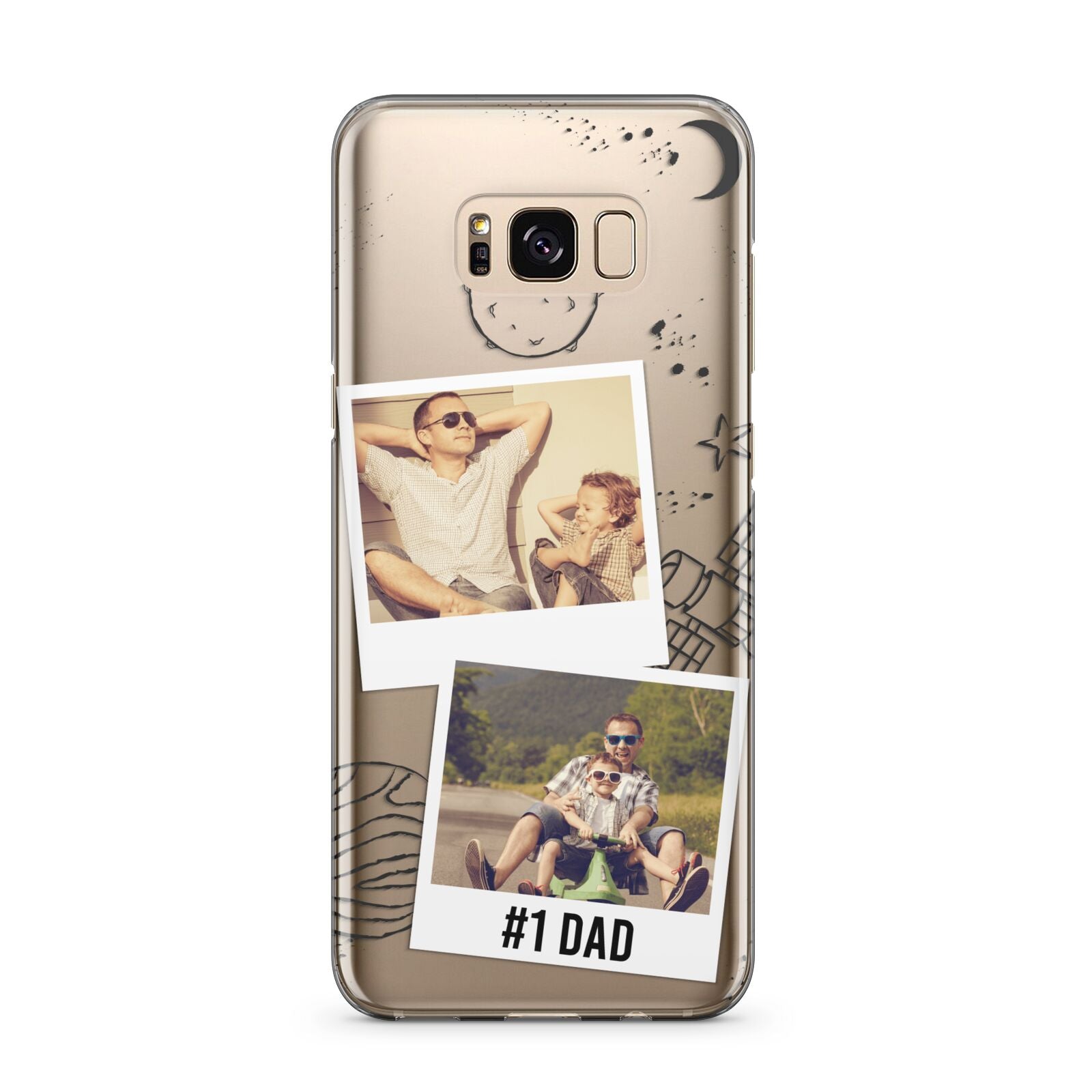 Personalised Dad Photos Samsung Galaxy S8 Plus Case