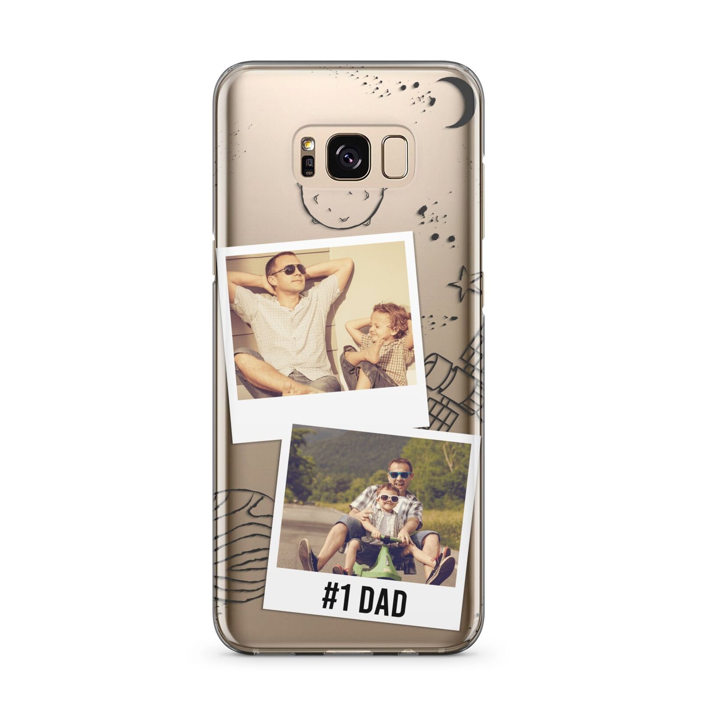 Personalised Dad Photos Samsung Galaxy S8 Plus Case