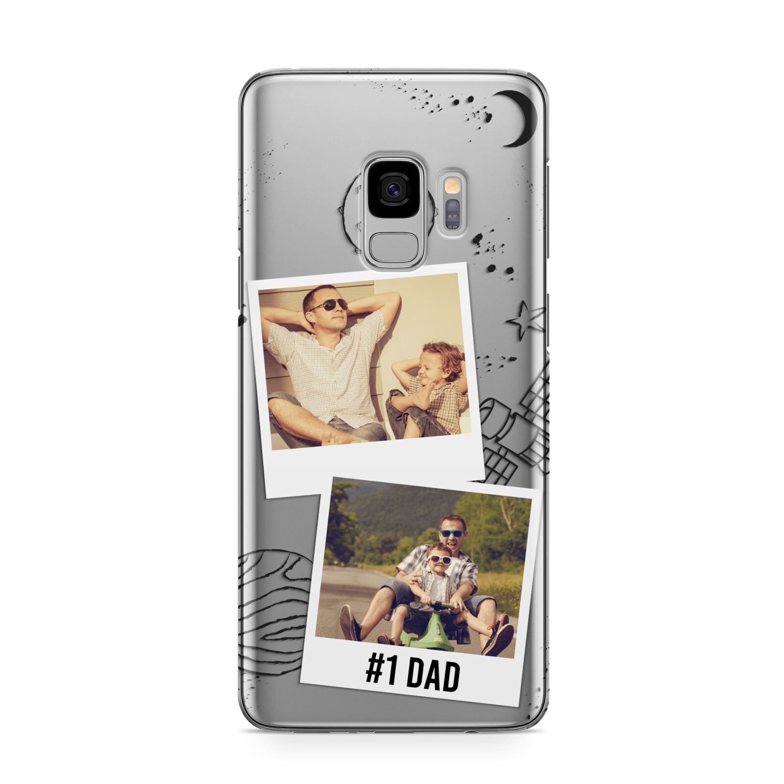Personalised Dad Photos Samsung Galaxy S9 Case