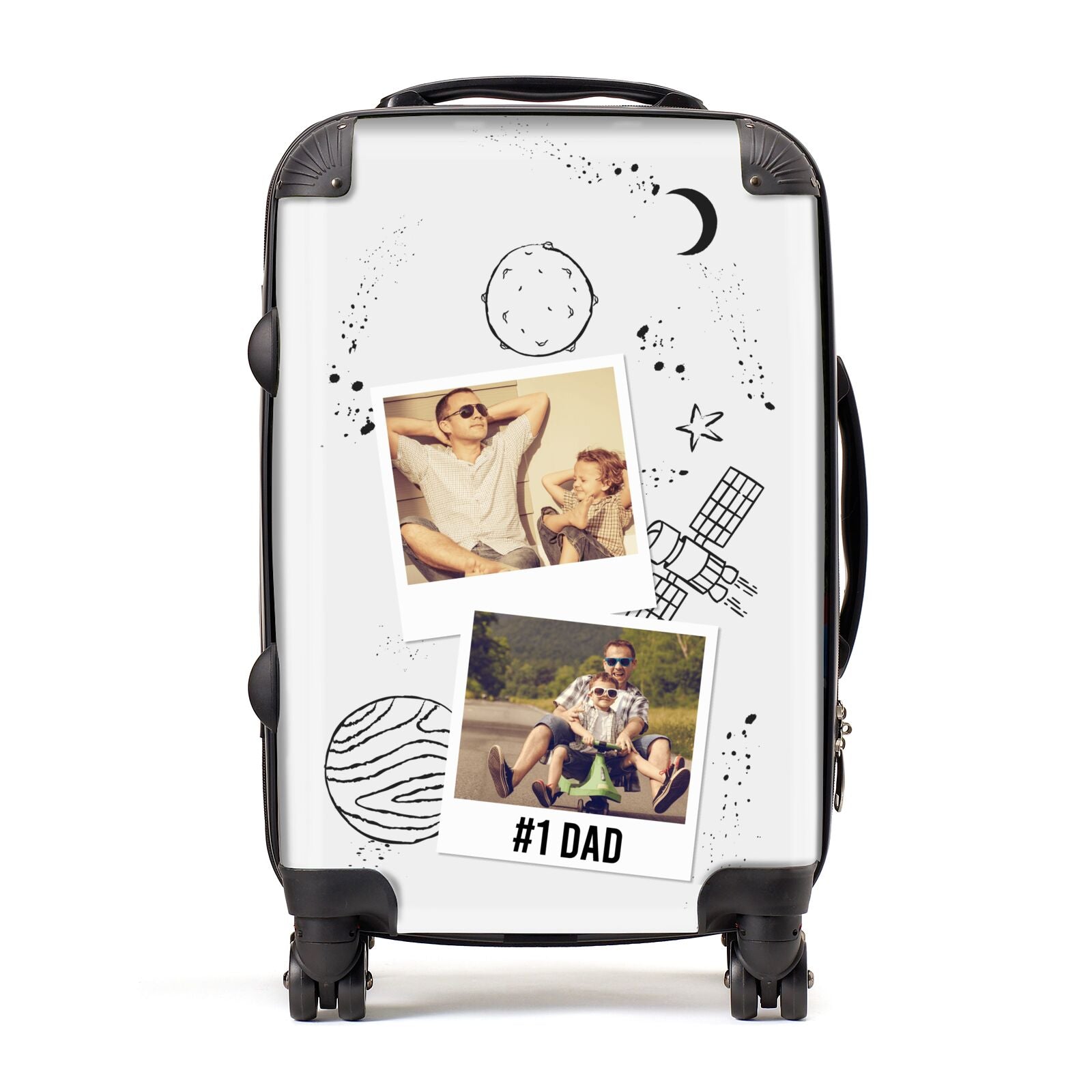 Personalised Dad Photos Suitcase