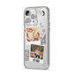 Personalised Dad Photos iPhone 14 Pro Max Clear Tough Case Silver Angled Image