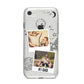 Personalised Dad Photos iPhone 8 Bumper Case on Silver iPhone
