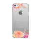 Personalised Dahlia Flowers Apple iPhone 5 Case