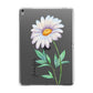 Personalised Daisies Apple iPad Grey Case