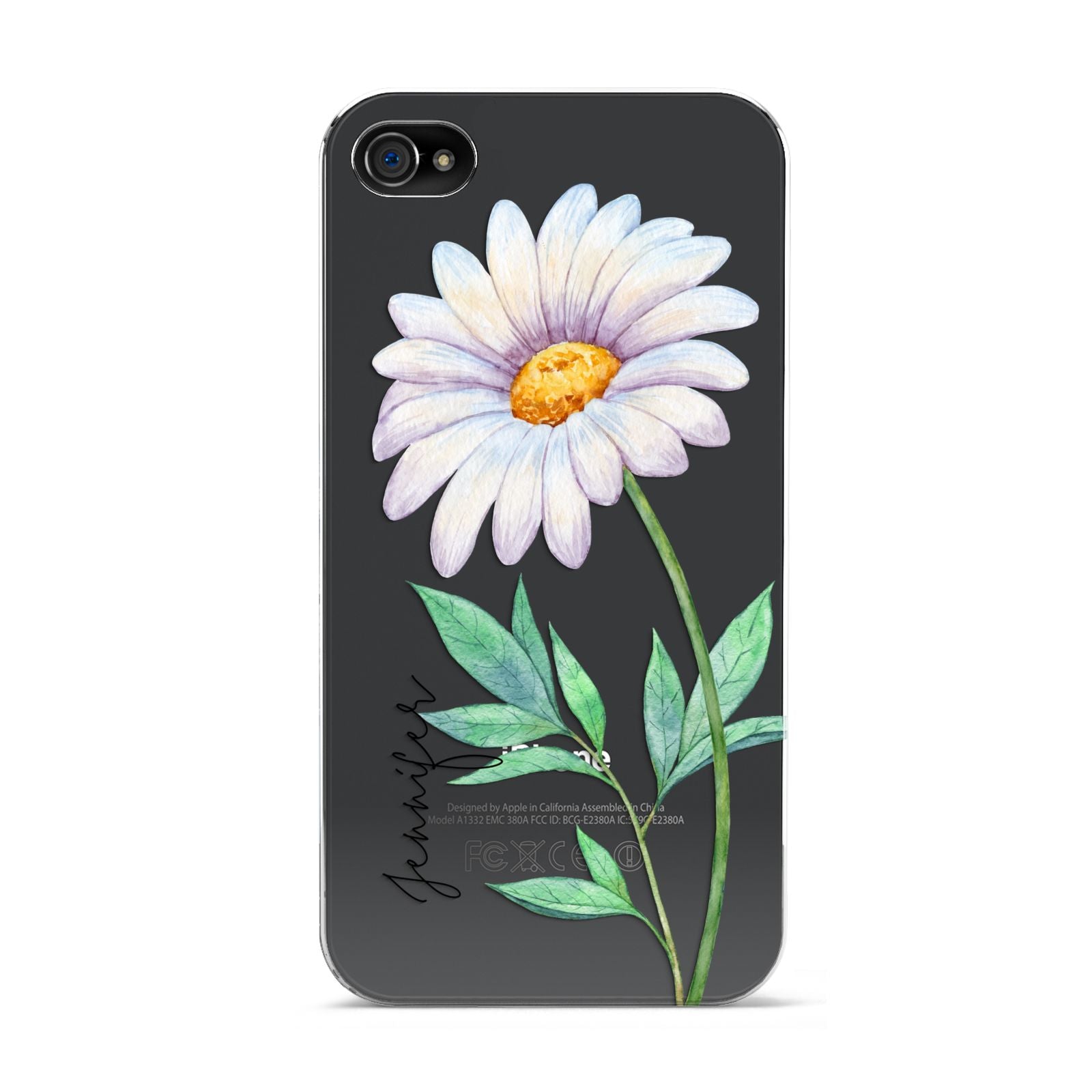 Personalised Daisies Apple iPhone 4s Case