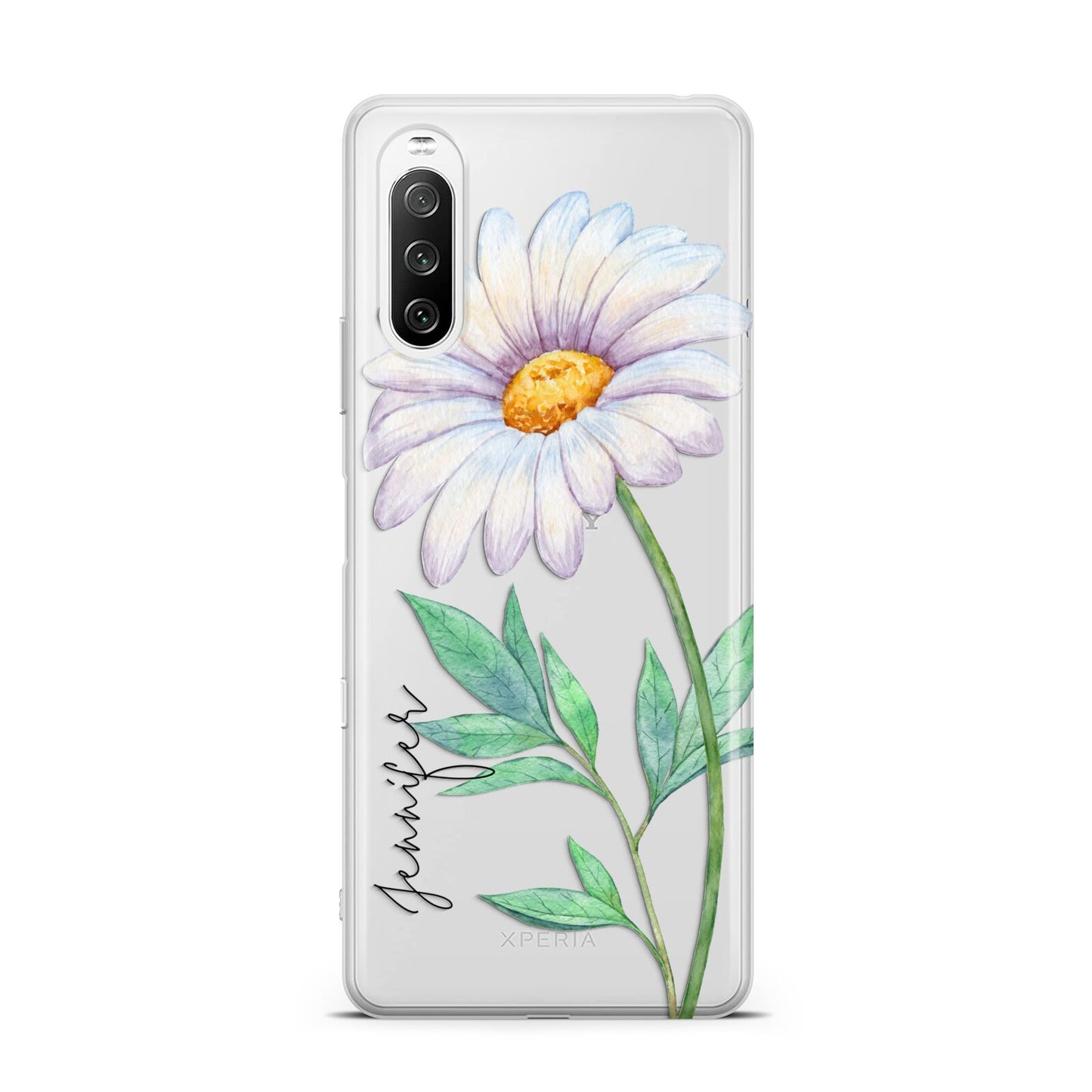 Personalised Daisies Sony Xperia 10 III Case