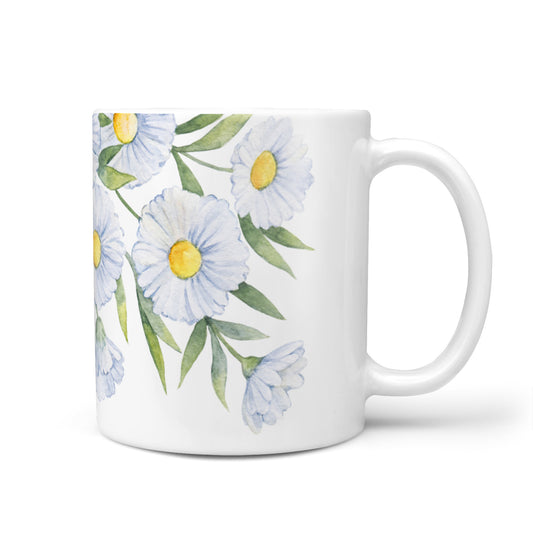Personalised Daisy Flower 10oz Mug