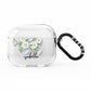 Personalised Daisy Flower AirPods Clear Case 3rd Gen