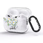 Personalised Daisy Flower AirPods Pro Glitter Case Side Image