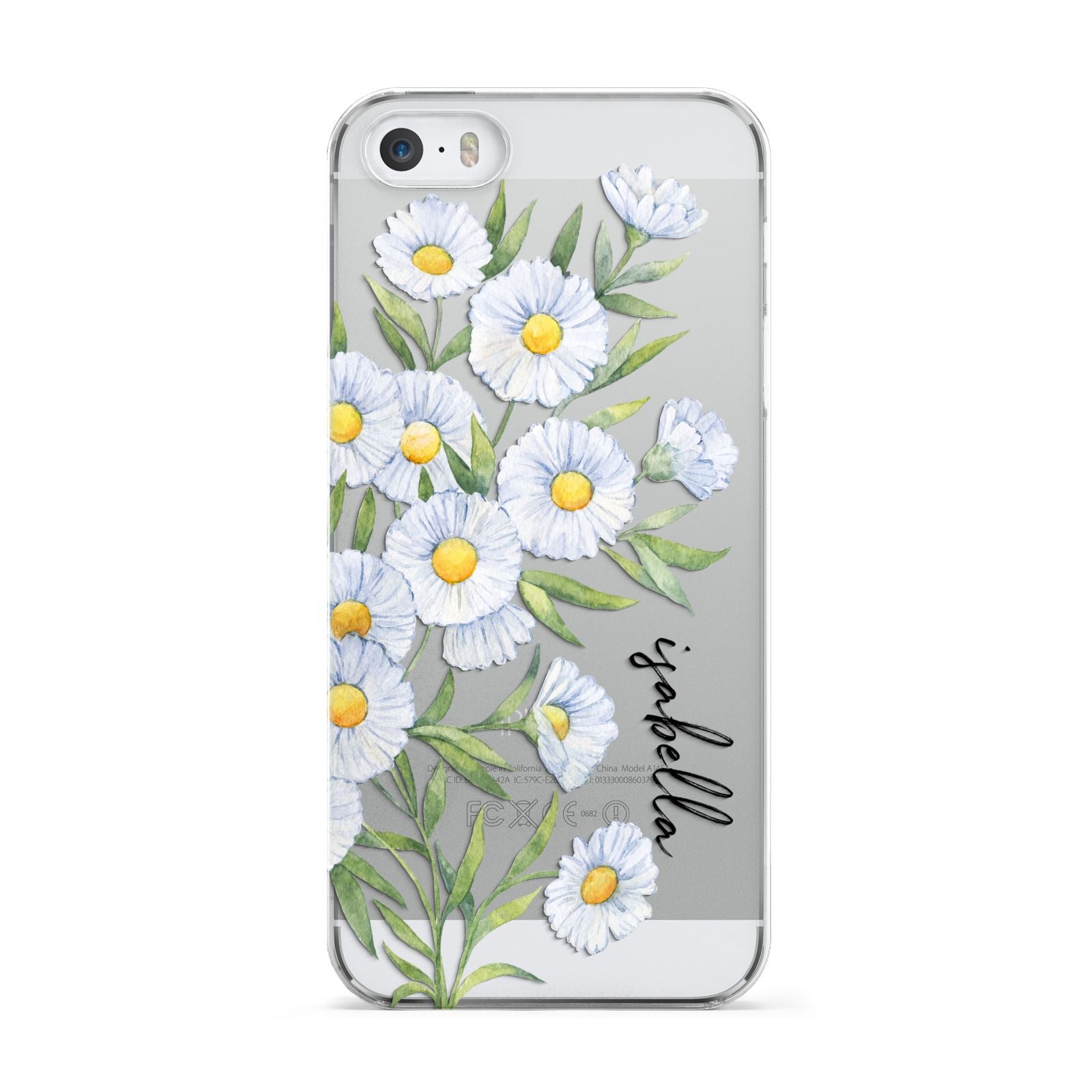 Personalised Daisy Flower Apple iPhone 5 Case