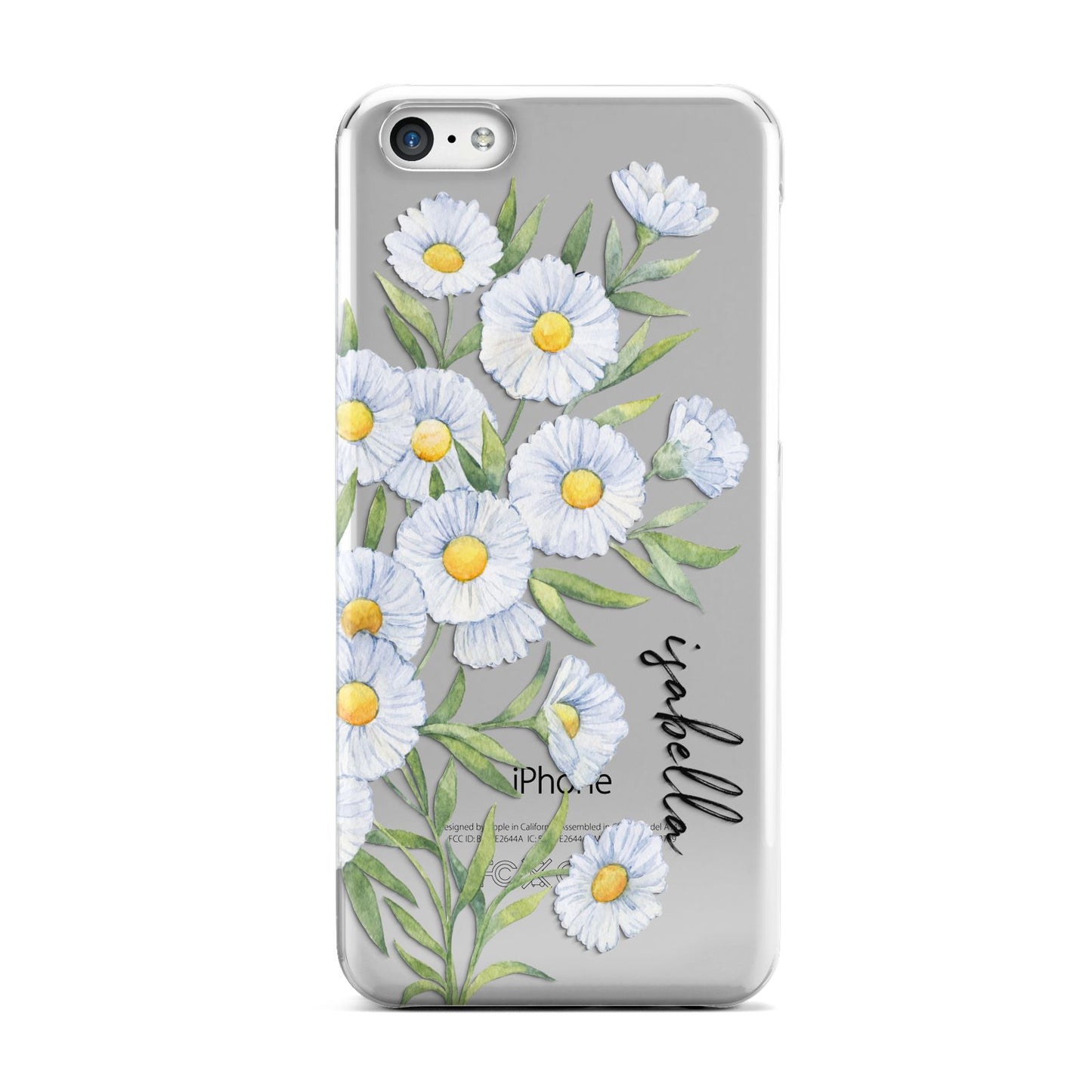 Personalised Daisy Flower Apple iPhone 5c Case