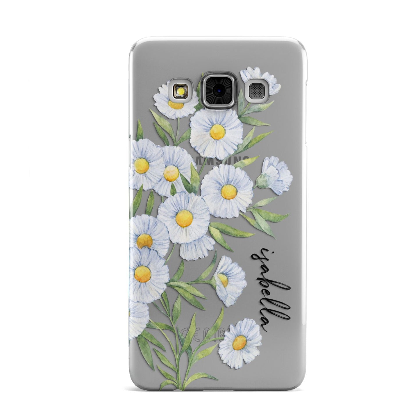 Personalised Daisy Flower Samsung Galaxy A3 Case