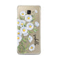 Personalised Daisy Flower Samsung Galaxy A7 2016 Case on gold phone