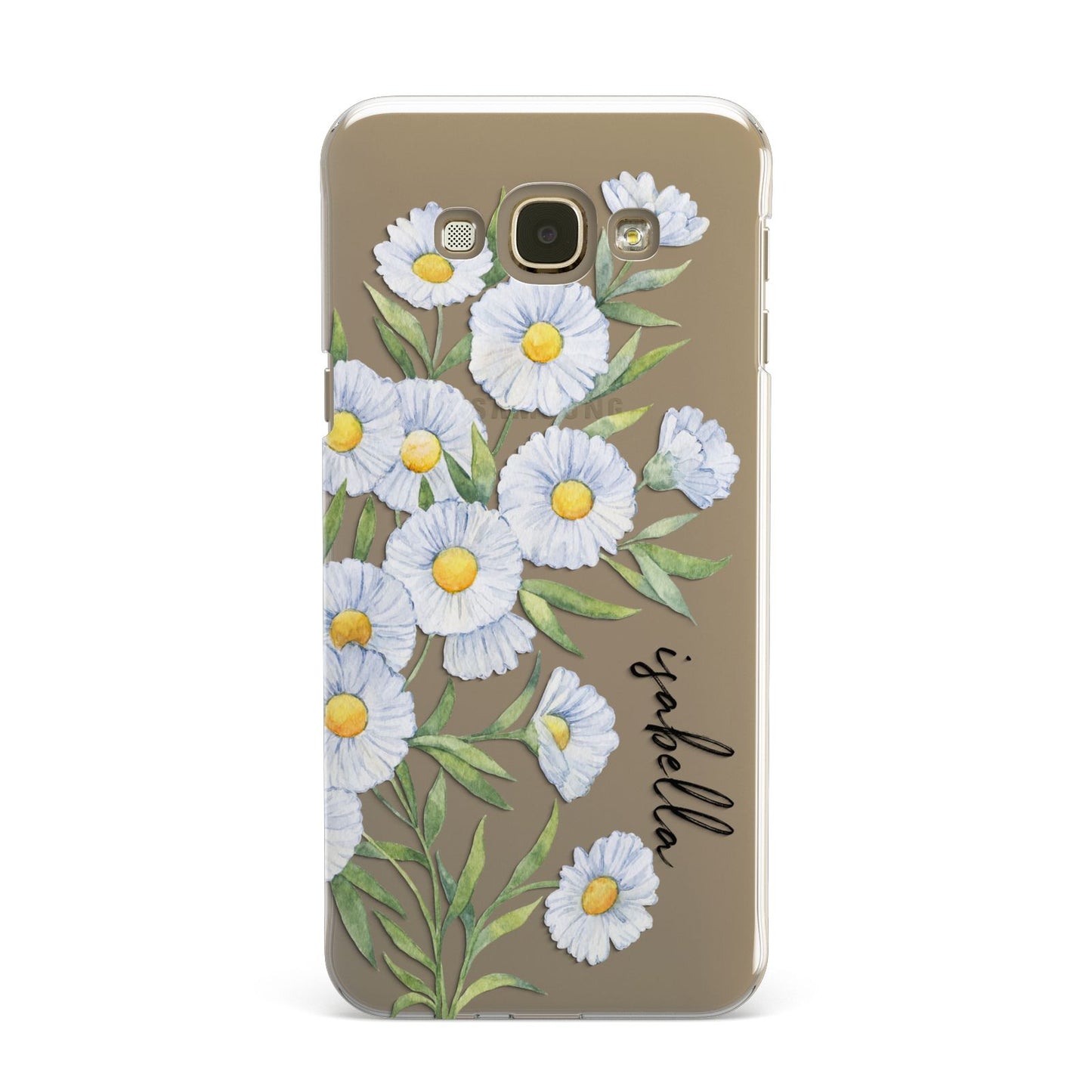 Personalised Daisy Flower Samsung Galaxy A8 Case