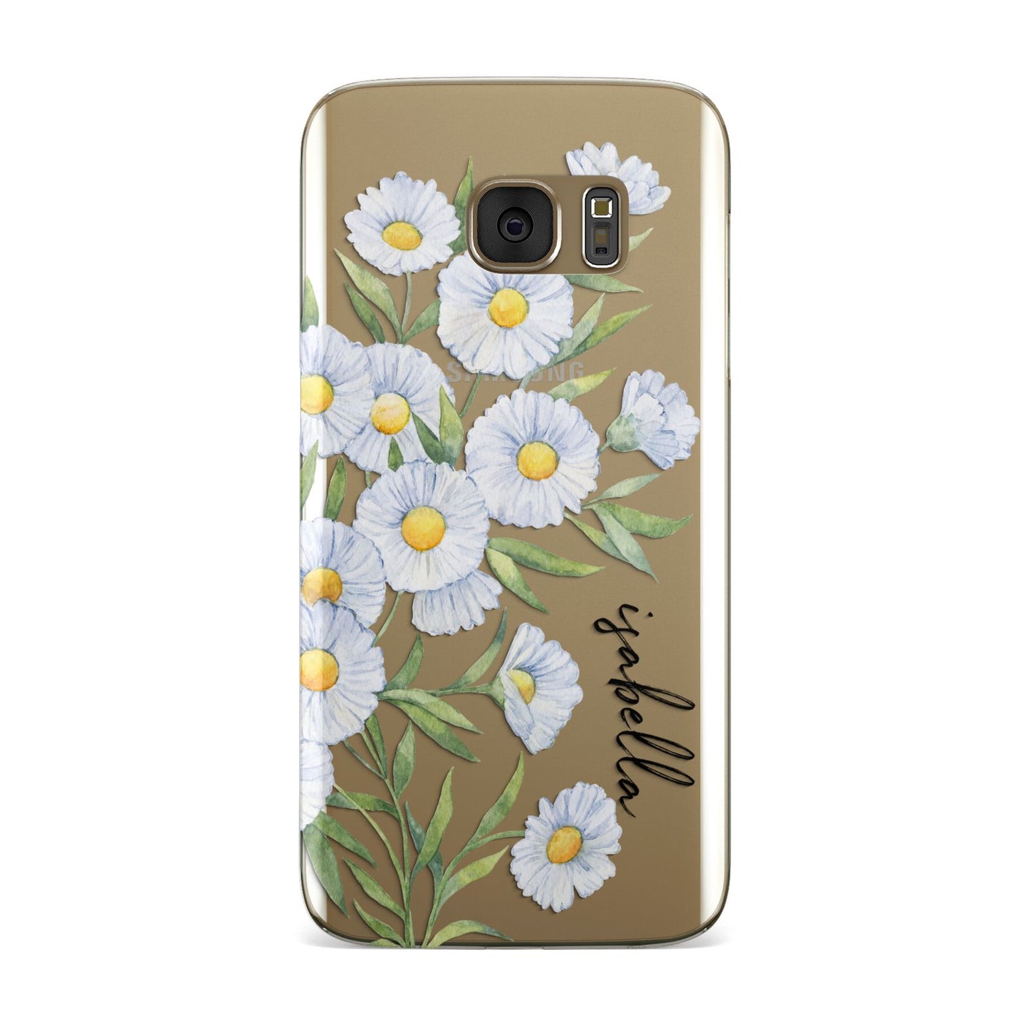 Personalised Daisy Flower Samsung Galaxy Case