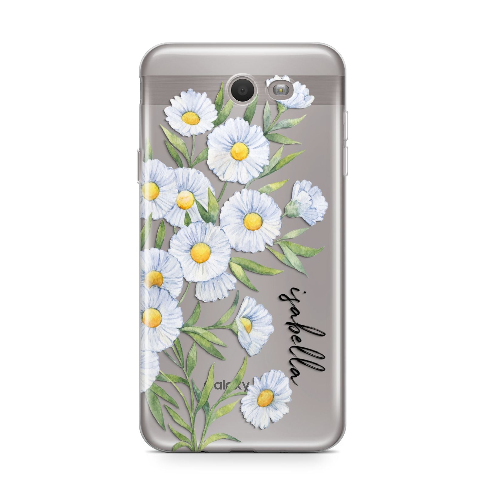 Personalised Daisy Flower Samsung Galaxy J7 2017 Case