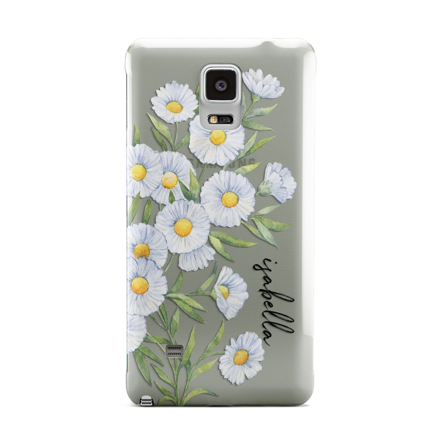 Personalised Daisy Flower Samsung Galaxy Note 4 Case