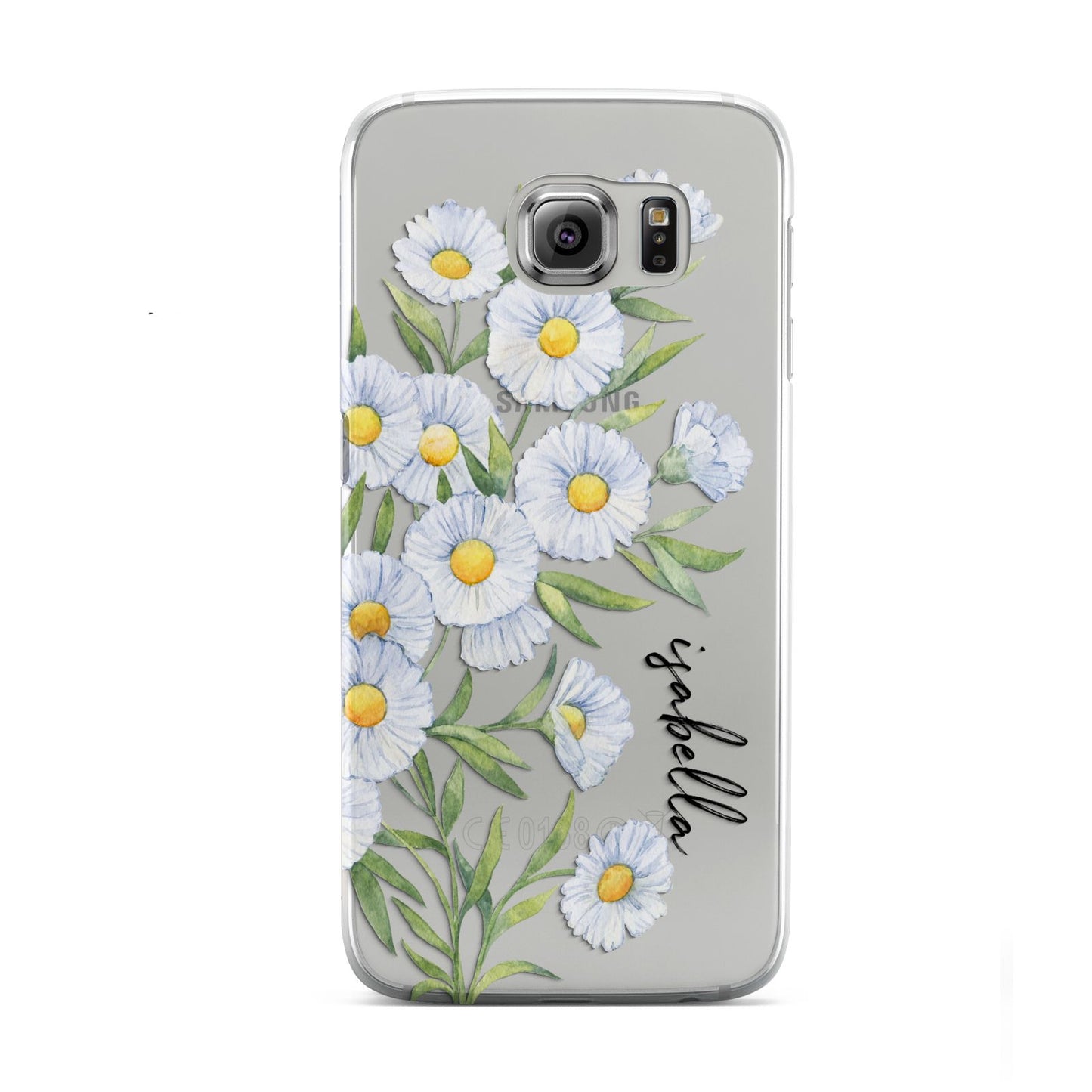 Personalised Daisy Flower Samsung Galaxy S6 Case