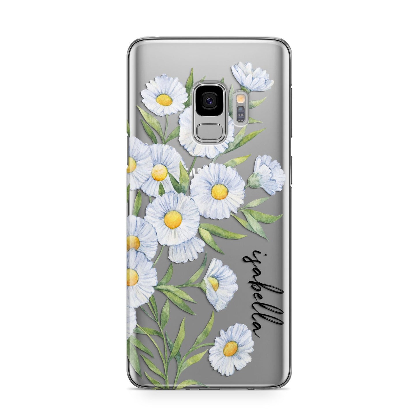 Personalised Daisy Flower Samsung Galaxy S9 Case