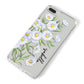 Personalised Daisy Flower iPhone 8 Plus Bumper Case on Silver iPhone Alternative Image