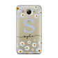 Personalised Daisy Initial Name Huawei Y3 2017