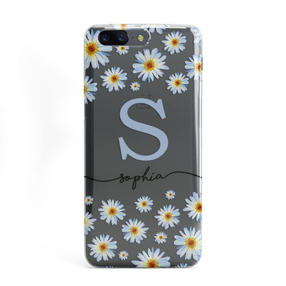 Personalised Daisy Initial Name OnePlus Case