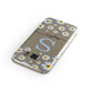 Personalised Daisy Initial Name Samsung Galaxy Case Front Close Up