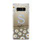 Personalised Daisy Initial Name Samsung Galaxy Note 8 Case
