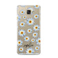 Personalised Daisy Samsung Galaxy A3 2016 Case on gold phone
