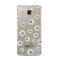 Personalised Daisy Samsung Galaxy A5 2016 Case on gold phone