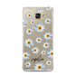 Personalised Daisy Samsung Galaxy A7 2016 Case on gold phone