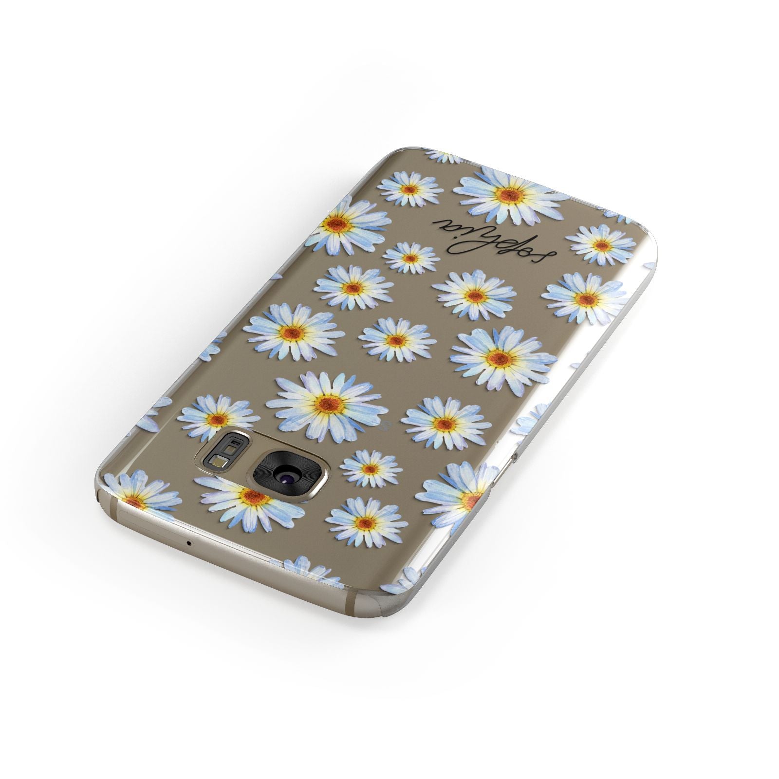 Personalised Daisy Samsung Galaxy Case Front Close Up