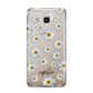 Personalised Daisy Samsung Galaxy J7 2016 Case on gold phone