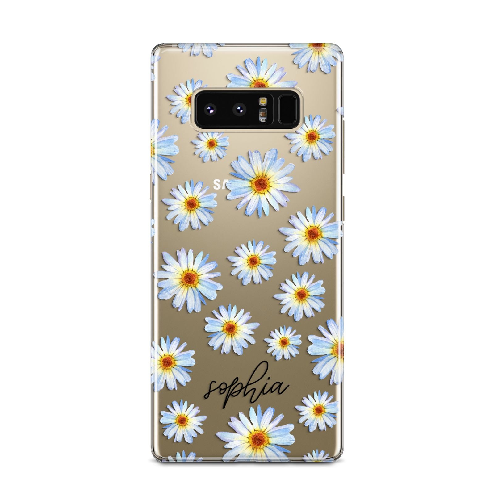 Personalised Daisy Samsung Galaxy Note 8 Case