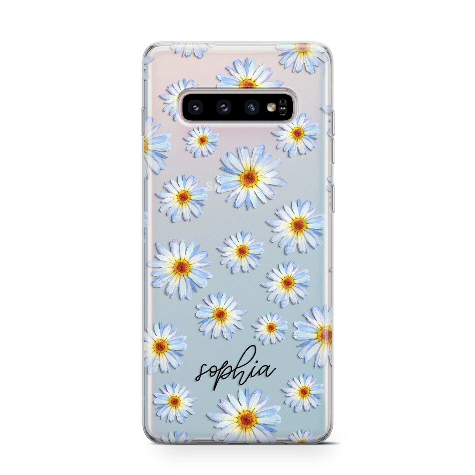 Personalised Daisy Samsung Galaxy S10 Case