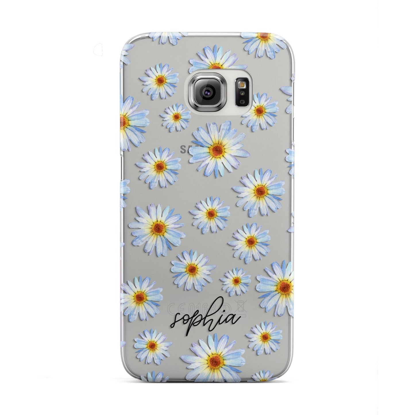 Personalised Daisy Samsung Galaxy S6 Edge Case