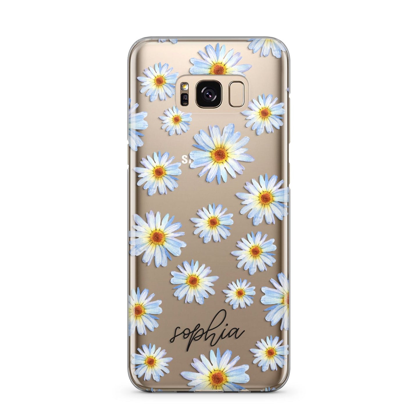 Personalised Daisy Samsung Galaxy S8 Plus Case