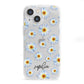 Personalised Daisy iPhone 13 Mini Clear Bumper Case