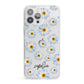 Personalised Daisy iPhone 13 Pro Max Clear Bumper Case