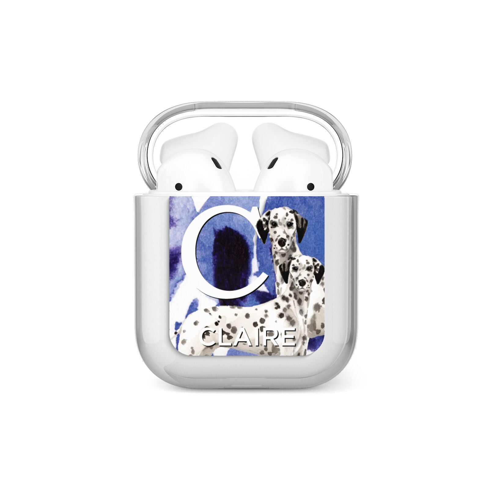 Personalised Dalmatian AirPods Case