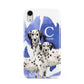 Personalised Dalmatian Apple iPhone XR White 3D Tough Case