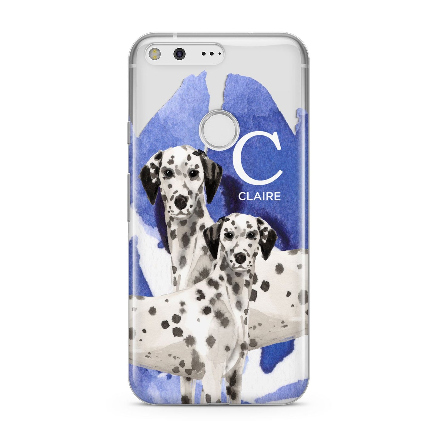 Personalised Dalmatian Google Pixel Case