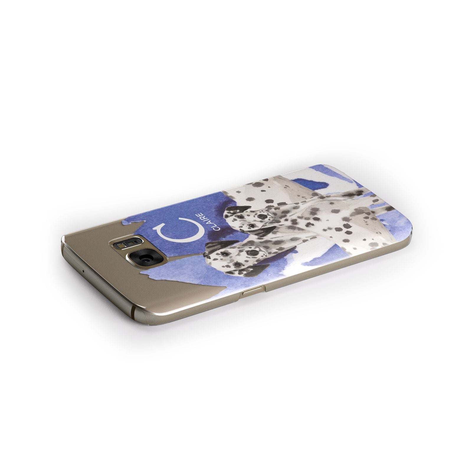 Personalised Dalmatian Samsung Galaxy Case Side Close Up