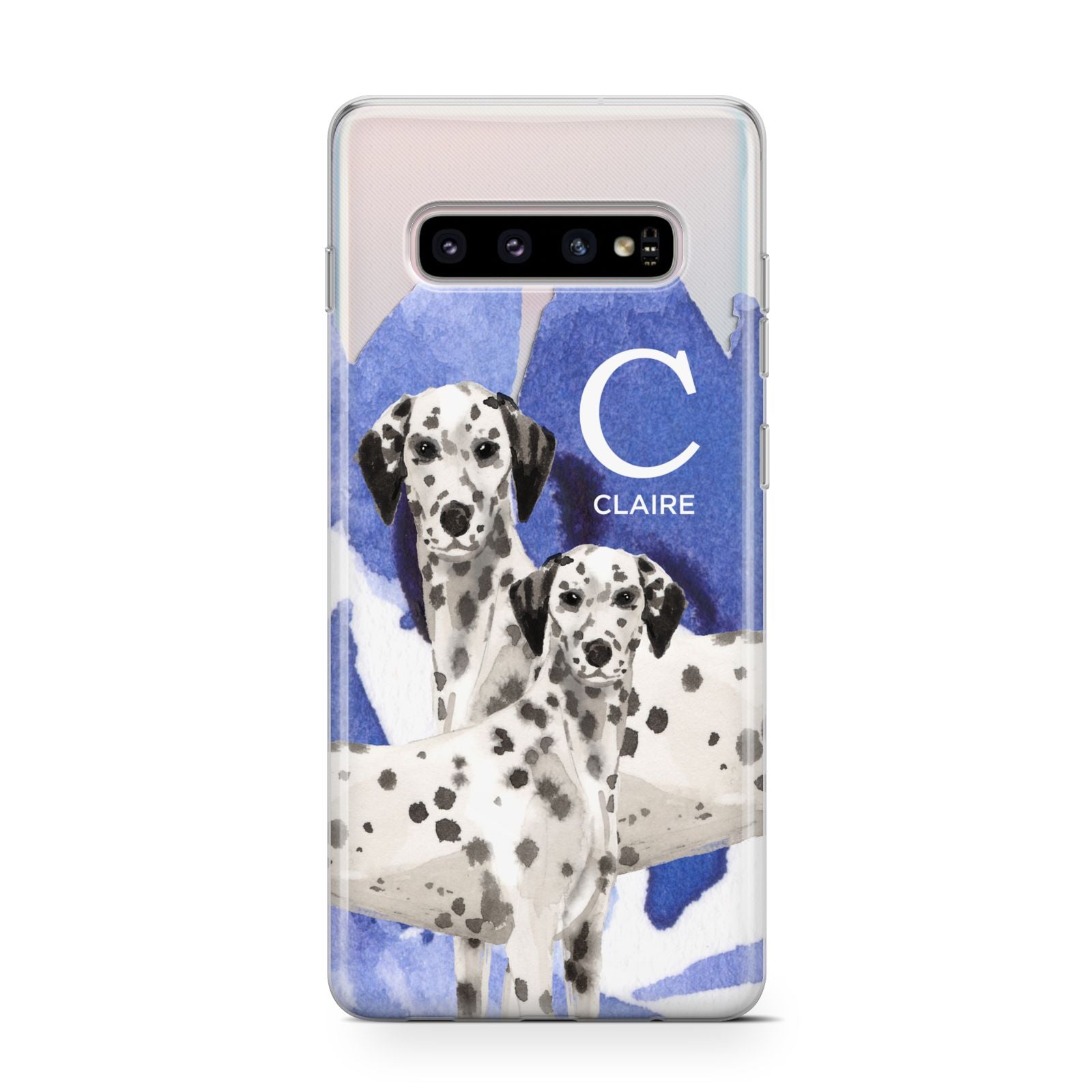Personalised Dalmatian Samsung Galaxy S10 Case