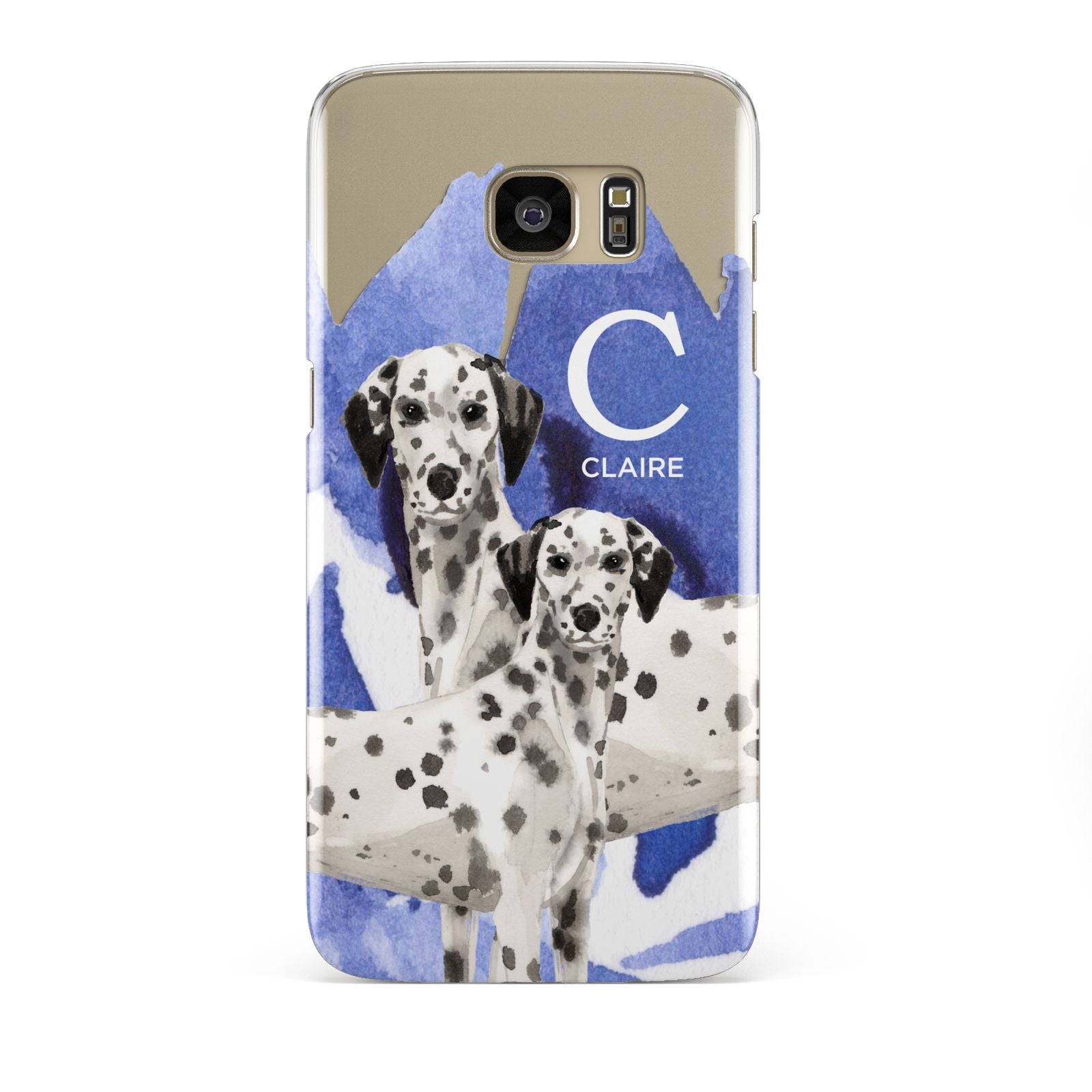 Personalised Dalmatian Samsung Galaxy S7 Edge Case