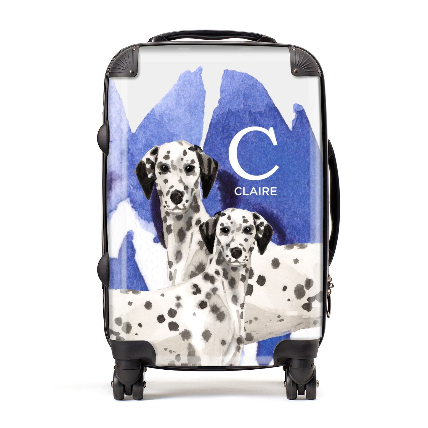 Personalised Dalmatian Suitcase