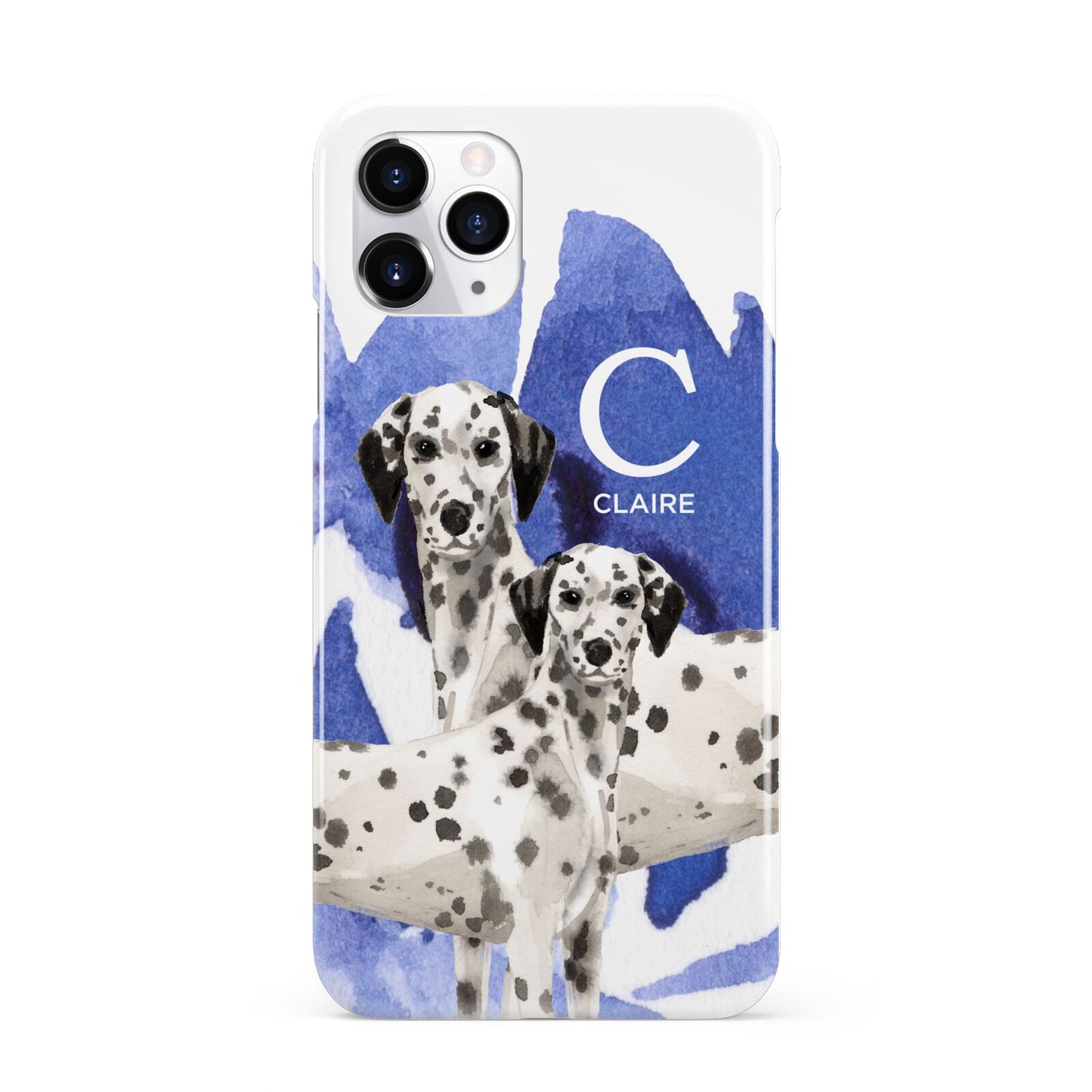 Personalised Dalmatian iPhone 11 Pro 3D Snap Case